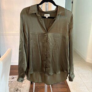 L'AGENCE Dani Silk Blouse